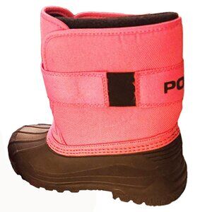 Polo Ralph Lauren Toddler Everlee Fleece-Lined Boots Pink Sz13 Pre-owned